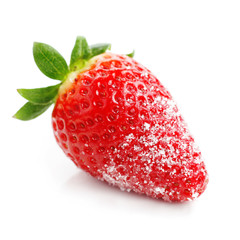 Strawberry with sugar