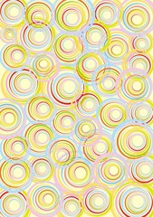 abstract spring decor