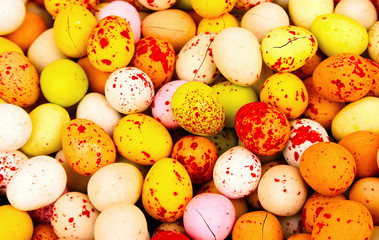 Easter  candy eggs