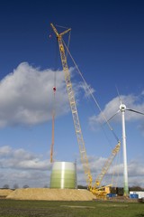 Windkraftanlagenerstellung