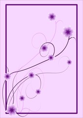Purple sakura