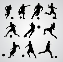 soccer player vector