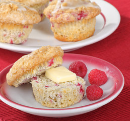 Raspberry Muffins