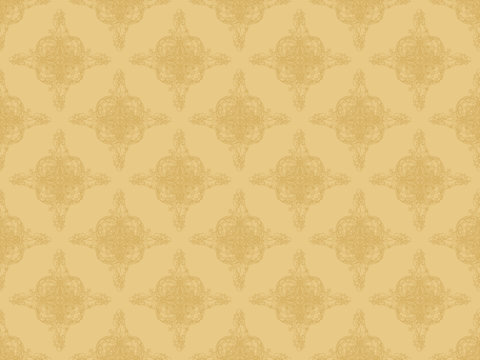 Brown seamless wallpaper pattern