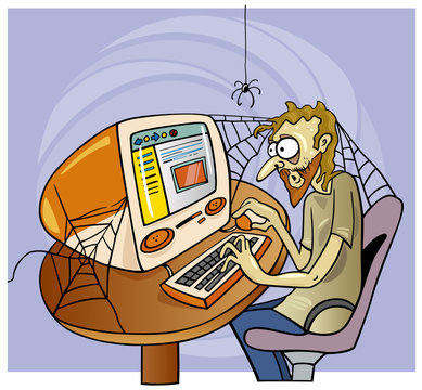 Computer Geek Cartoon Images – Browse 37,773 Stock Photos, Vectors, and  Video | Adobe Stock