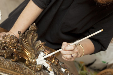 restauration de cadre