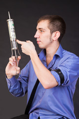 Anti-recessionary injection (vaccination) by one dollar