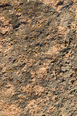 Granite surface in sunny illumination