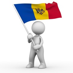 Flag of Moldova