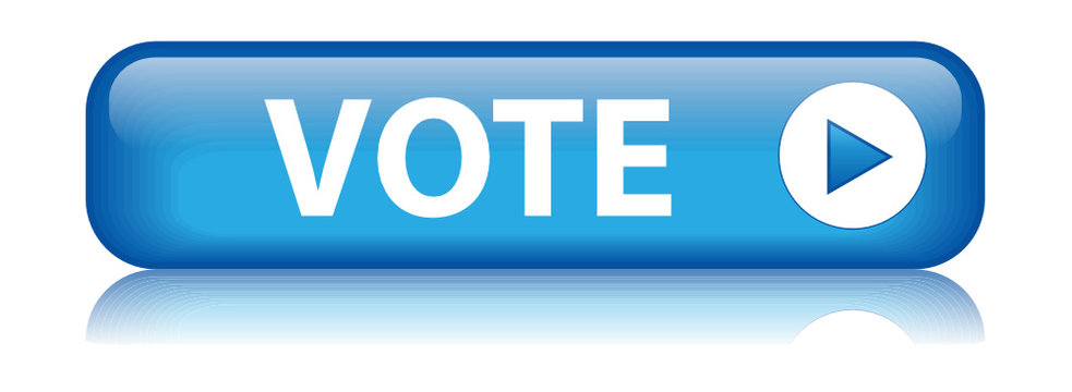 “VOTE” Web Button (share internet social network recommend like)