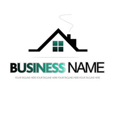 Fototapeta premium logo immobiliare