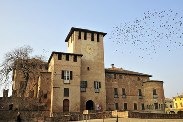Fototapeta na wymiar Rocca San Vitale, Fontanellato