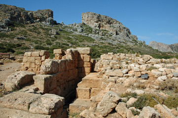 Ausgrabungsst&auml;tte auf Kreta