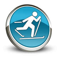 3D Style Icon "Cross-Country Skiing"