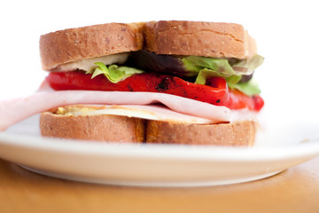 Ham and Cheese Sandwich