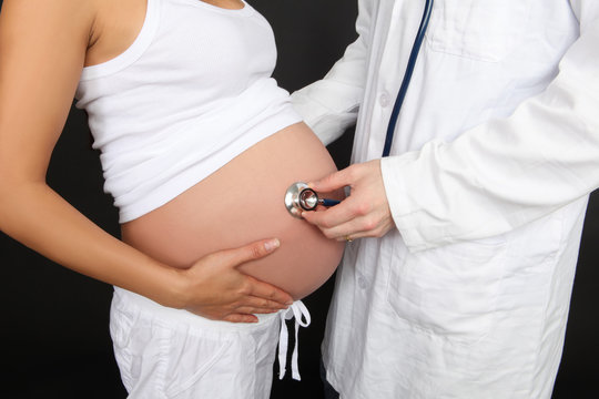 Doctor and Pregnant Woman