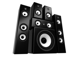 Fototapeta premium speakers