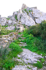 Kantara castle path