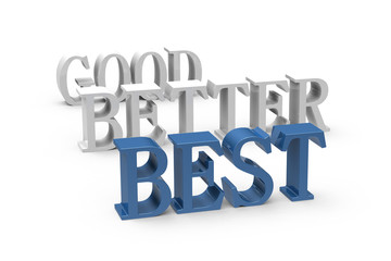 GOOD-BETTER-BEST