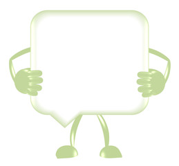 blank board - white/ light green