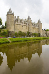 Fototapeta na wymiar Chateau Josselin, Bretania, Francja