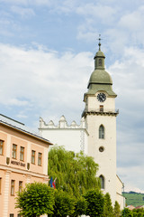 Fototapeta na wymiar St. Anthony's church and belfry, Spisska Bela, Slovakia