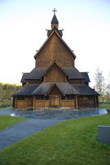 Fototapeta na wymiar church, Heddal, Norway