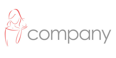 Woman silhouette for Spa therapy