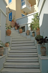Treppe in Plakias, Kreta