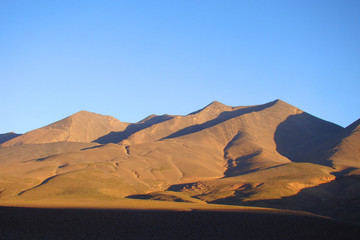 Fototapeta na wymiar Zmierzch w Atlasu Wysokiego (Maroko)