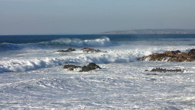atlantic ocean big waves