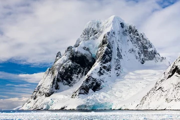 Beautiful snow-capped mountains