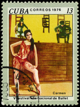 CUBA - CIRCA 1976 Carmen
