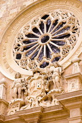 Obraz premium Otranto Cathedral Rose Window