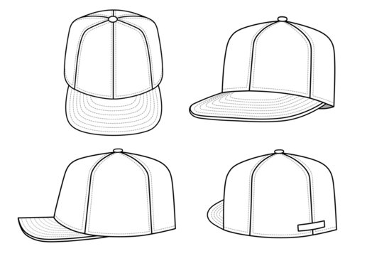 Rap cap (vector)