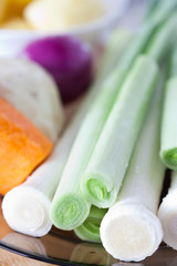 Vegetables on a plate