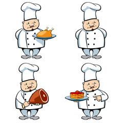 Cook and food