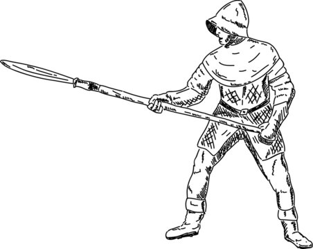 knight with spear