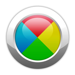 colorful button