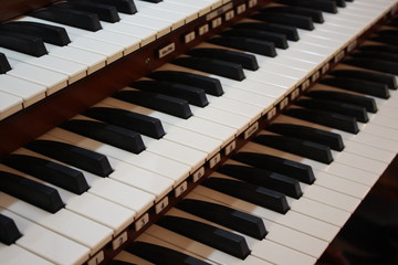 Clavier d'orgue Mitchell