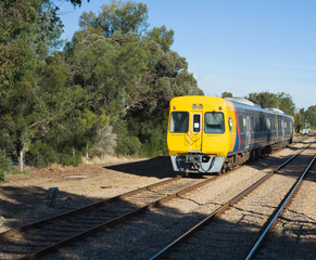 Obraz premium Train moving