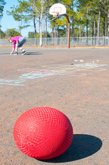 ball on playground - 29889526