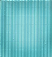 Obraz premium Carton ondulé bleu