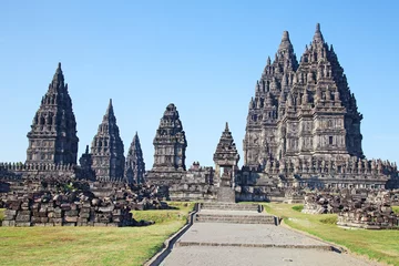 Fototapete Indonesien Hindutempel Prambanan