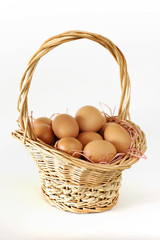 basket of eggs