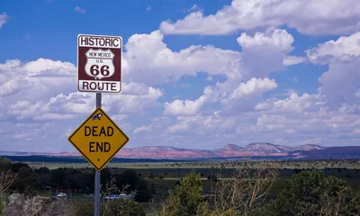 Papier Peint photo autocollant Route 66 Route 66 - impasse