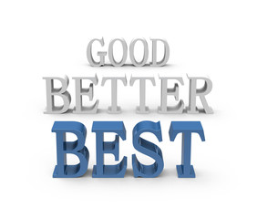 GOOD-BETTER-BEST