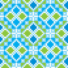 Ethnic Ukrainian pattern. Vector art-illustration.