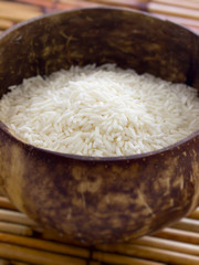 raw white glutinous rice