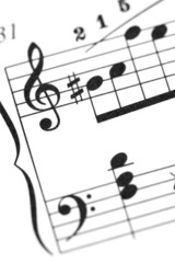 music notes